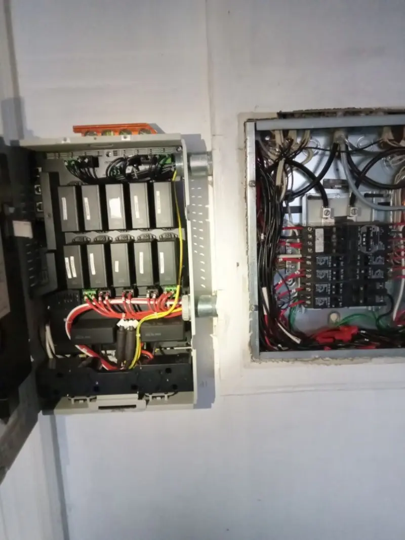 Electrical panel upgrade completed for Indoor Lighting Installation in Bethlehem